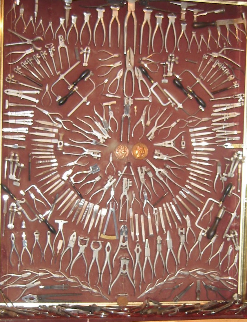 Vitrine aux trois médailles