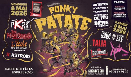 Week-end Punky Patate 